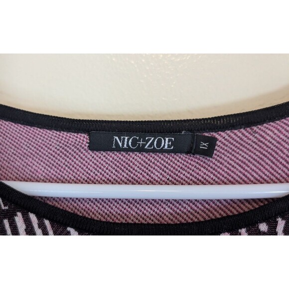 Nic + Zoe Ombre Sweater Top Pullover Knit Casual Size 1X - Picture 7 of 7